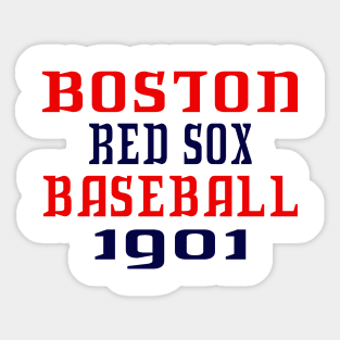 Boston Red Sox Classic Sticker